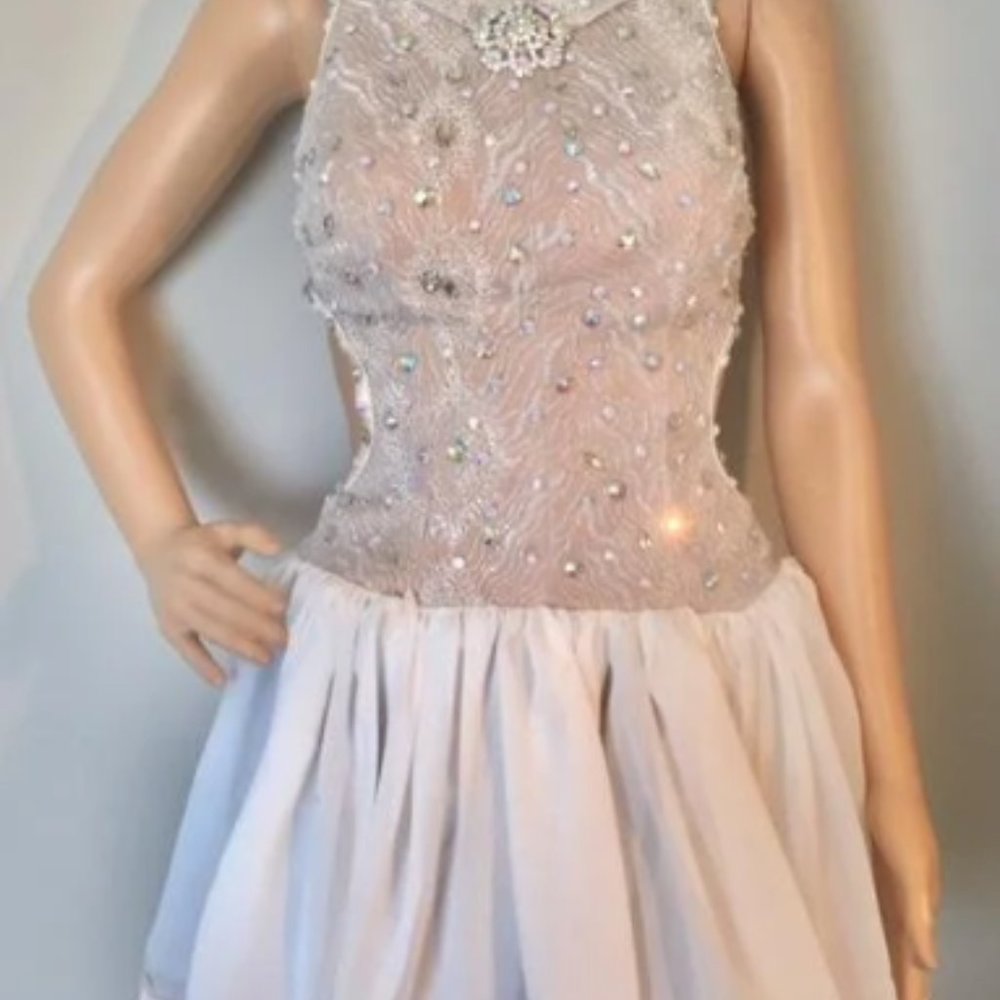 White Custom Dance Costume